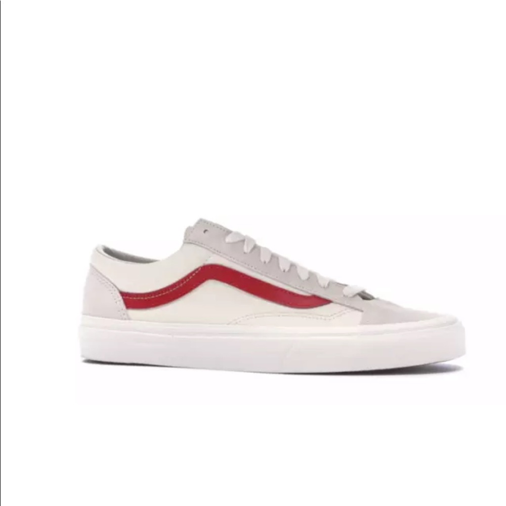Vans Style 36 Marshmallow Racing Red